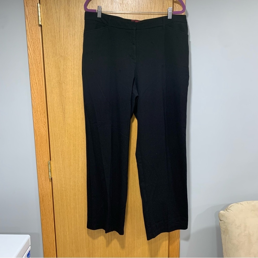 212 Collection Black Dress Pants Natural Fit - Size 18